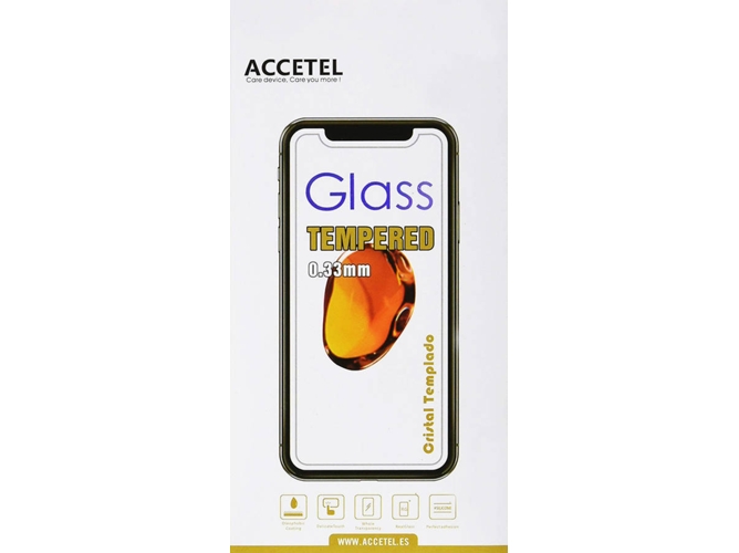 Protector de cristal templado ACCETEL Huawei P20 Lite