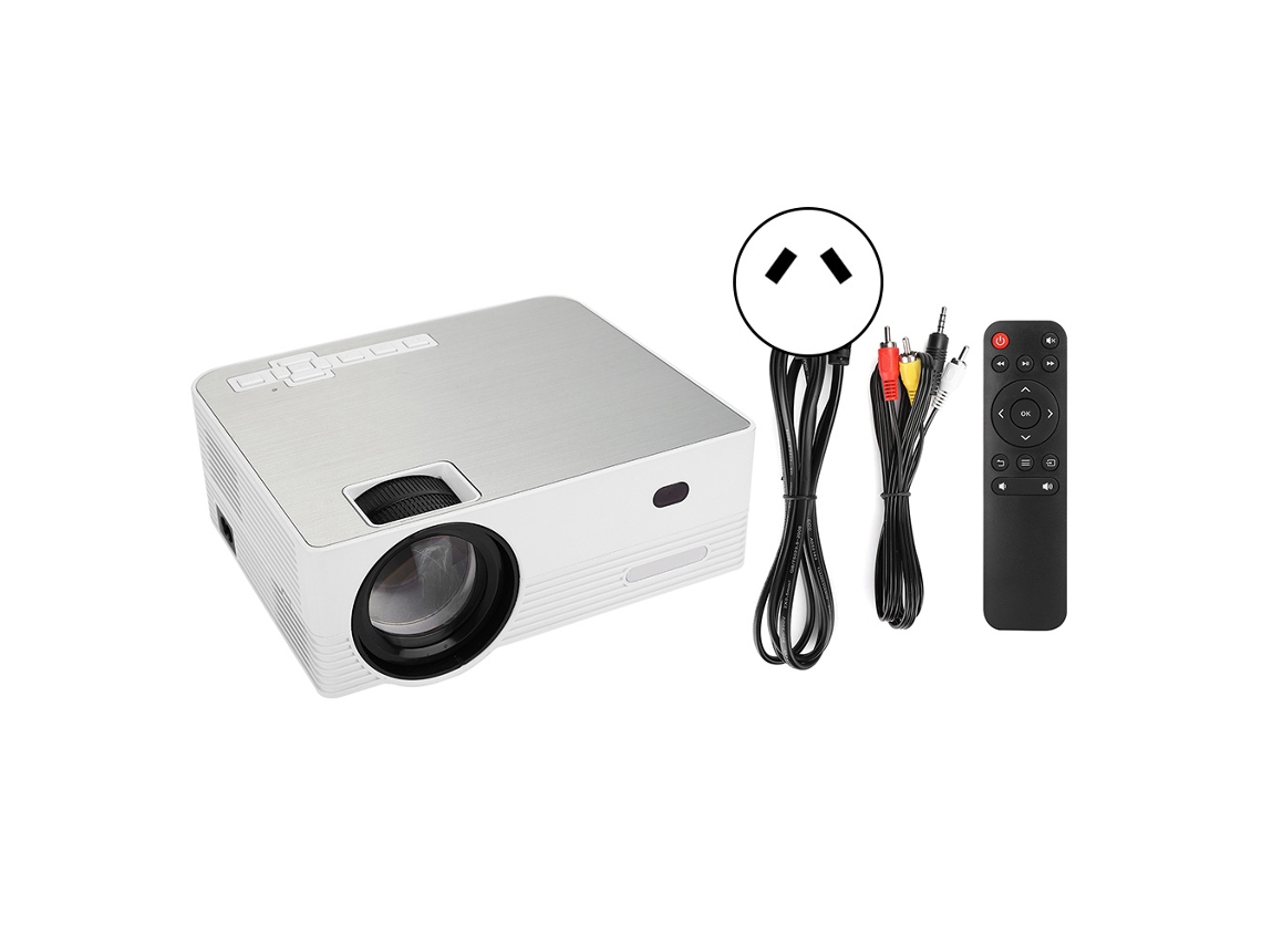 Proyector LED portátil HD LAXISCREED para el hogar y la oficina.