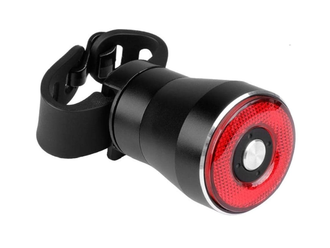 Luz trasera inteligente para bicicleta Luz trasera impermeable para bicicleta con luces de tija de sillín con sensor de freno Tra-Black ENZONS