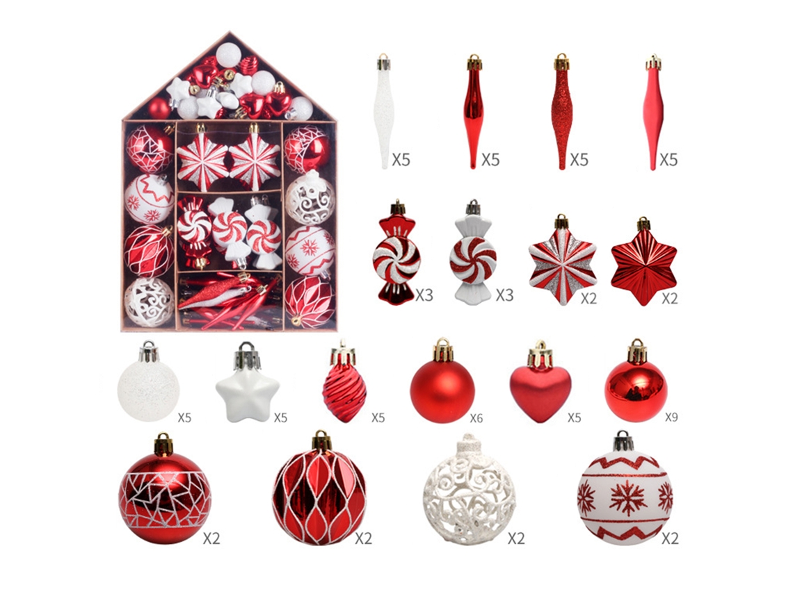 Bolas navideñas para decorar tu hogar y regalar.