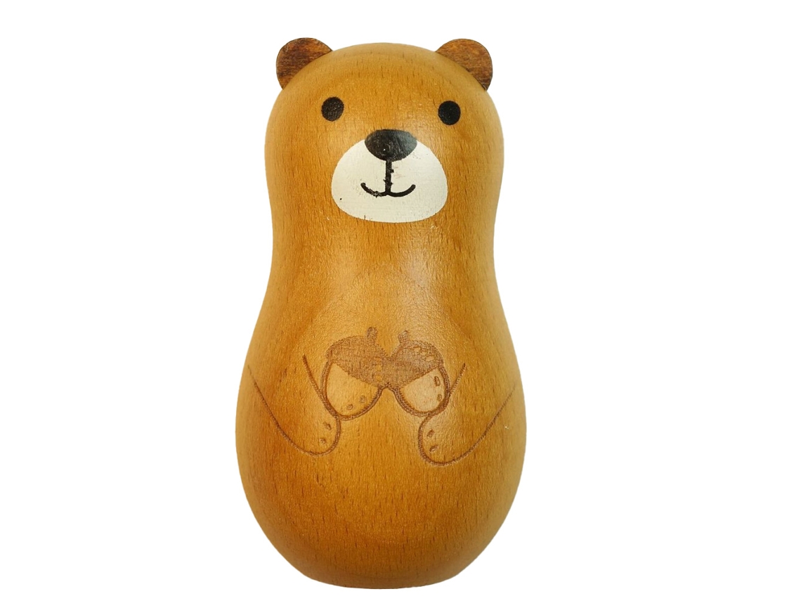 Abridor de botellas de madera creativo con dibujos de animales magnéticos Kofihety