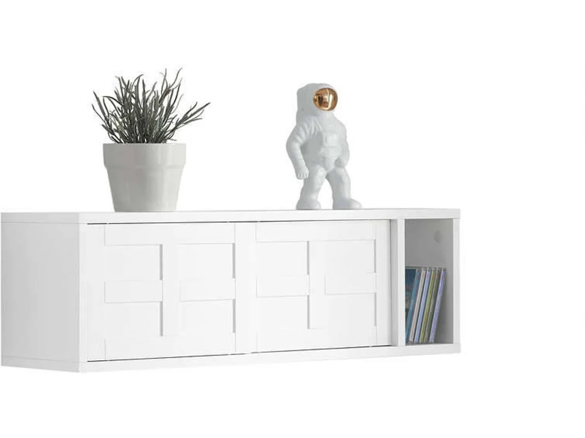 Perchero SOBUY (Blanco - 75x20x23 cm)