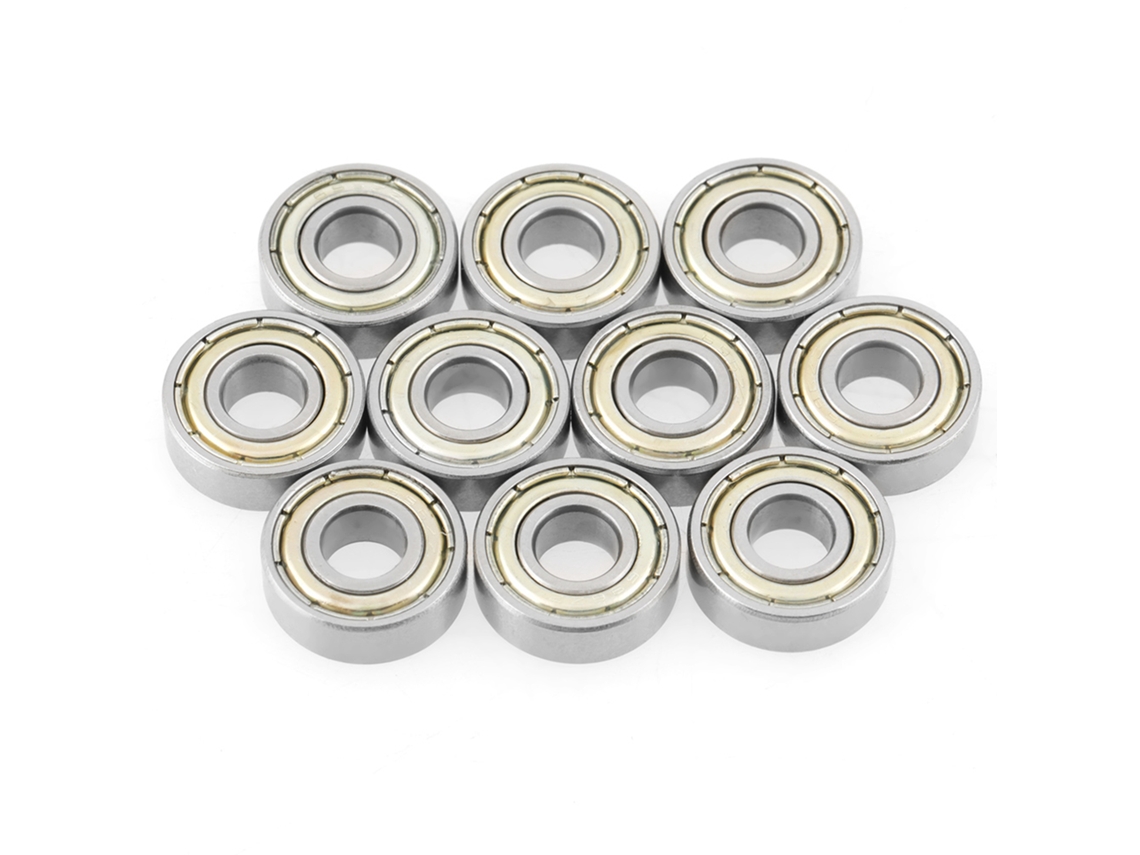 10 Piezas Conjunto Rodamientos De Acero Inoxidable 696zz Bola 6x15x5 Mm
