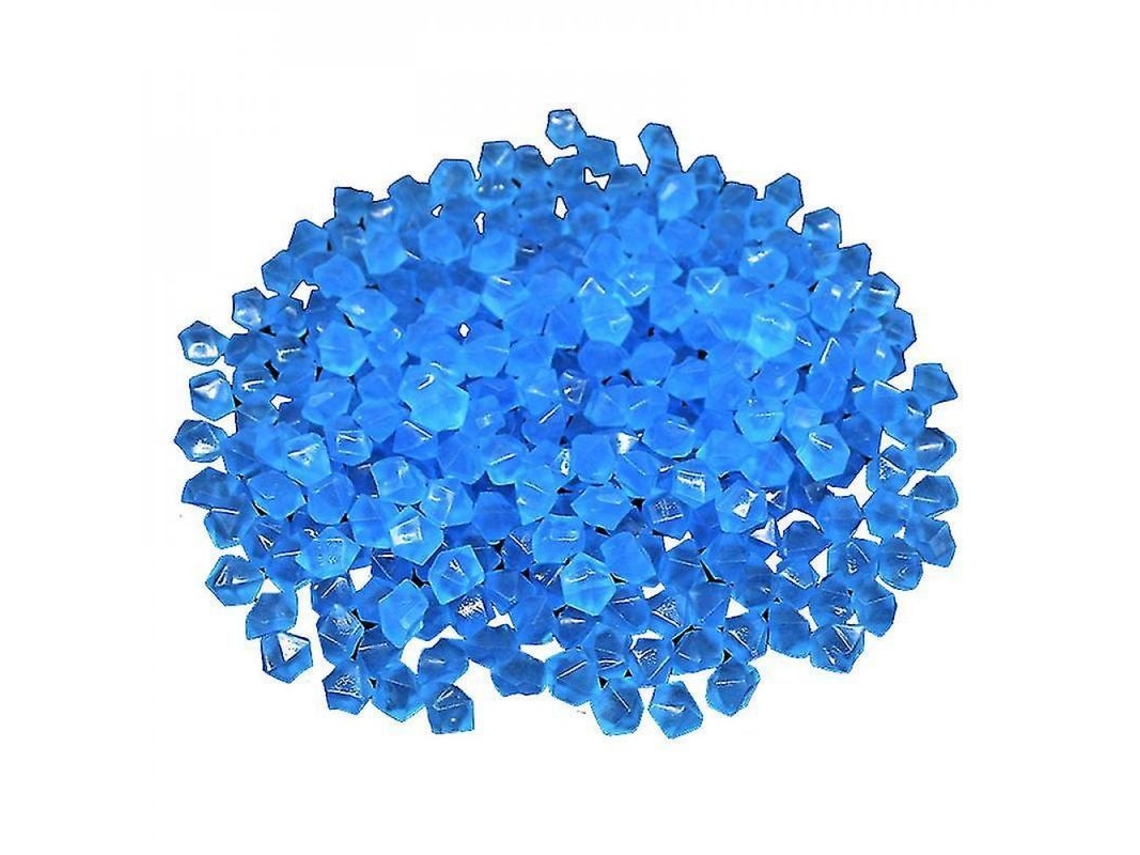 2026-piedras Luminosas 14mm 800/300/100pcs Resina No Tóxica Para Acuario Jardín Decoración 300 Piezas Azul