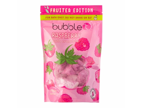 Bomba de Baño BUBBLE T Crumble de Frambuesa (250 g)