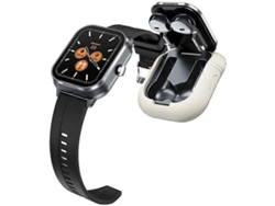 Reloj inteligente 2 en 1 D8 Pro con Bluetooth y TWS, monitor de salud, llamadas Bluetooth, reloj deportivo, correa de silicona Ly Ebike