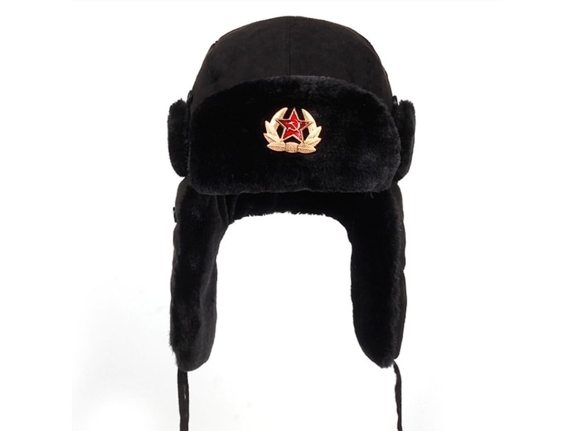 2026-gorro De Invierno Ushanka Con Aletas Para Orejas Gorro De Bombero Gorro De Piloto Caliente Con Insignia