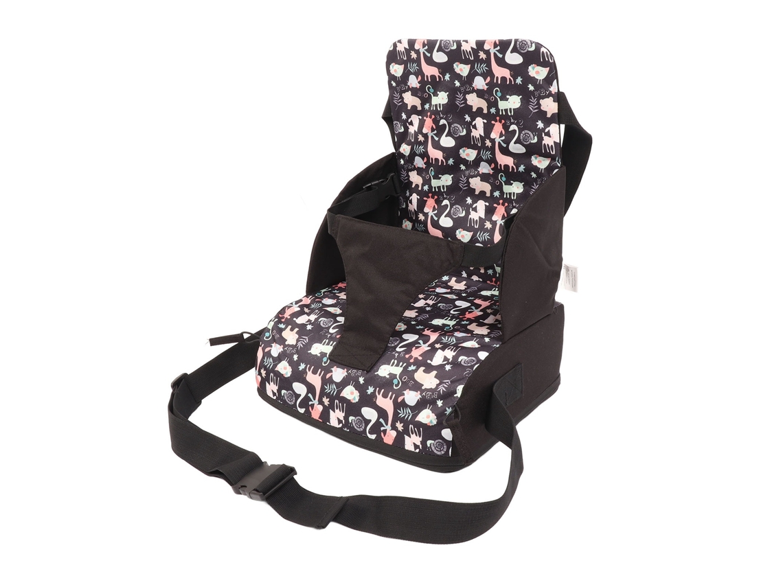 Silla Elevadora Plegable Portátil Para Bebés Con Diseño De Jirafa De Dibujos Animados Para Niños.