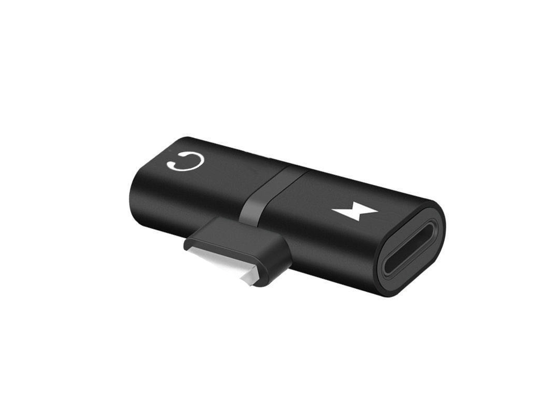 Adaptador De Audio De Control De Llamadas Negro. Alta Velocidad Y Compatibilidad, Ideal Para Hogar, Oficina Y Viajes, Para Usuario