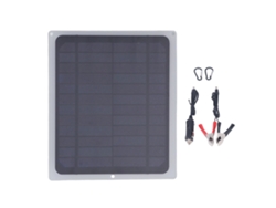 Mini Panel Solar Monocristalino Impermeable De 12 V Y 10 W Con Cargador Usb Para Teléfonos Móviles En Exteriores.