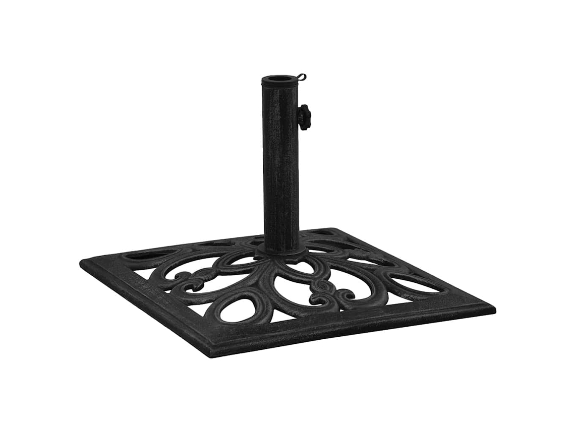 Maison Exclusive - Base De Sombrilla De Hierro Fundido Negro 47x47x33 Cm