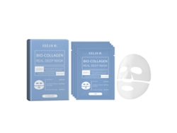 Mascarilla de colágeno para la hidratación y rejuvenecimiento de la piel.