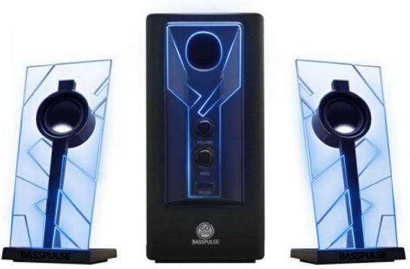 Altavoz GO GROOVE Basspulse 2.1 K (Azul - 40 W)