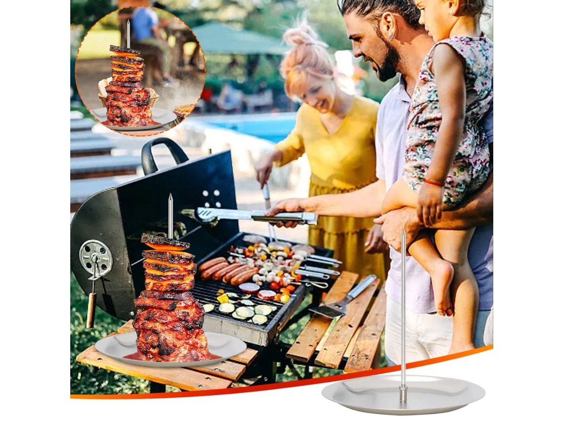 Juego De Brochetas De Acero Inoxidable