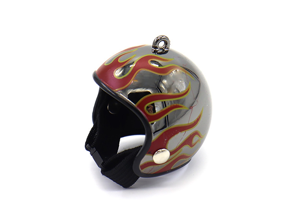 Casco animado de pollo ajustable, seguro para animales pequeños.