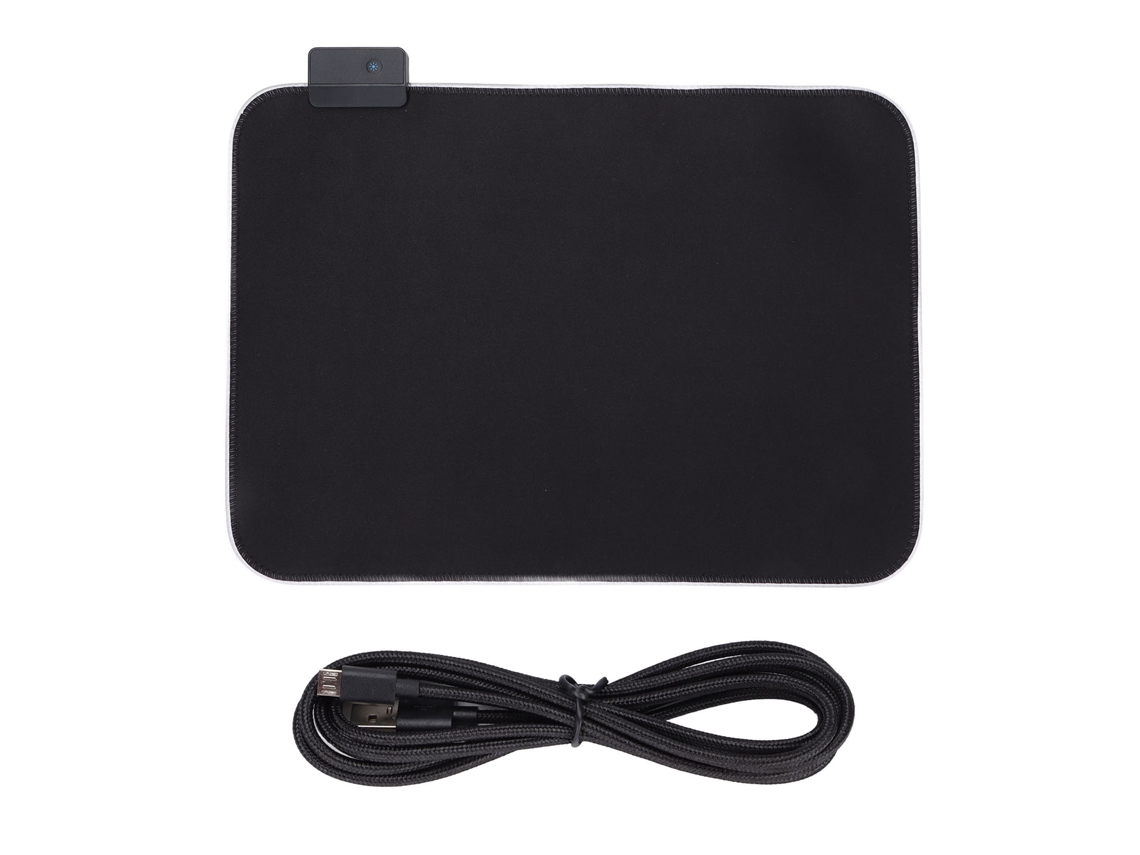 Mousepad Gamer Com Iluminação Rgb Led Anti-deslizante À Prova D'água Acessório Para Computador
