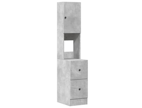 Mueble De Cocina VIDAXL Gris Madera contrachapada (35x50x180 cm)
