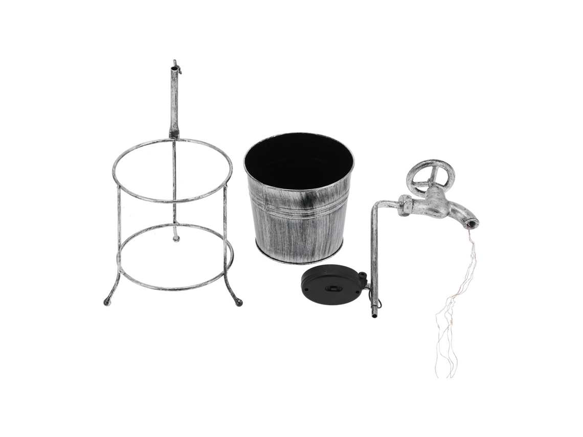 Bj-lâmpada Solar Exterior Resistente À Água De Metal Grifo Estátua Durável Para Jardim Pátio Balcão