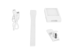 Lámpara Led Con Pinza, Recargable Por Usb, Inteligente, Regulable En 3 Niveles, Manguera Giratoria D