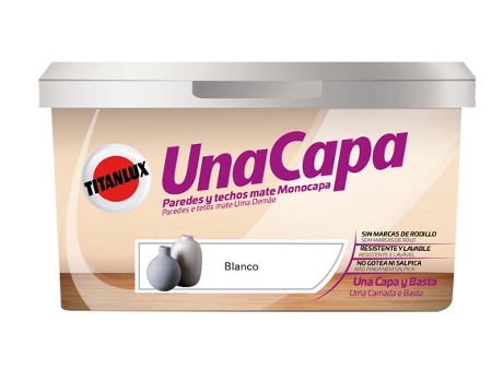 Pintura Plastica Una Capa Mate TITAN