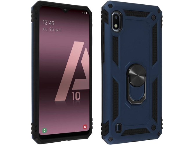 Carcasa Samsung Galaxy A10 AVIZAR Anillo Azul