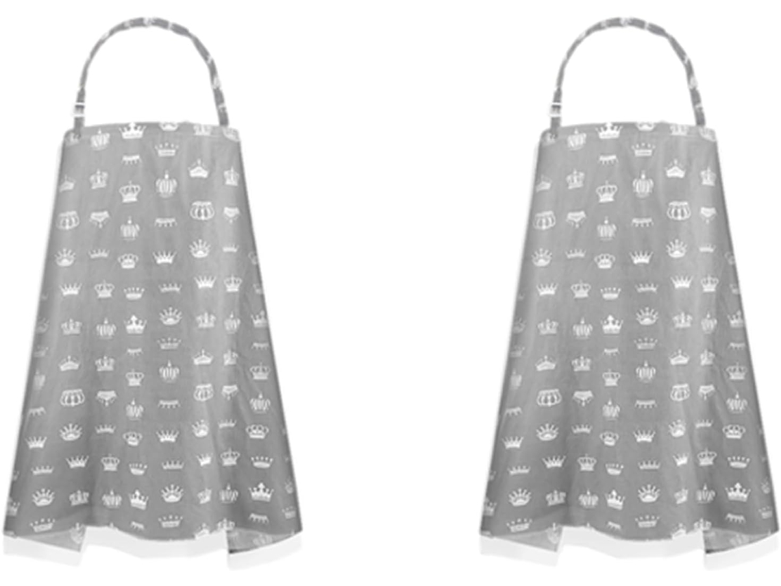 2x Capa De Ropa De Lactancia Chal Vestido De Verano Cubre Artefacto