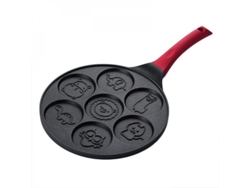 Moldes Para Panqueques Animales 7 Diferentes Cute Molde Antiadherente Para Cocina (azul) Vsk Negro