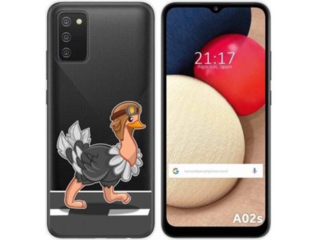 Carcasa Samsung Galaxy A02s TUMUNDOSMARTPHONE Avestruz Multicolor