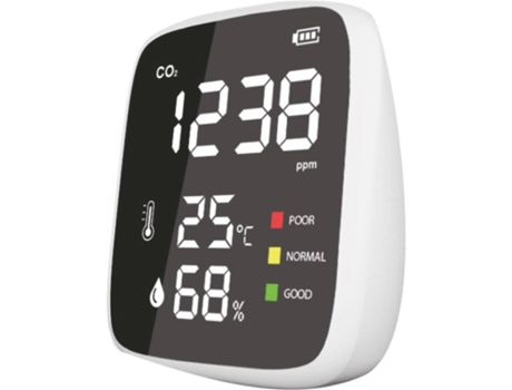 Medidor de CO2 SILVER ELECTRONIC Branco