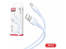 Cable USB A 2.0 macho / Micro USB 2.1a azul 1m Xo