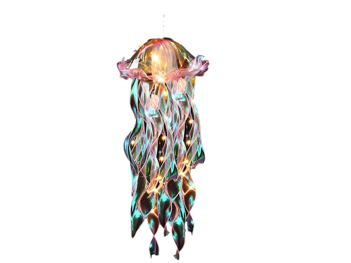 Lámpara de medusa portátil luminosa, juguete para niños, lámpara brillante, bonita decoración para la habitación, regalo para niñas, accesorios para fiestas, Rosewell
