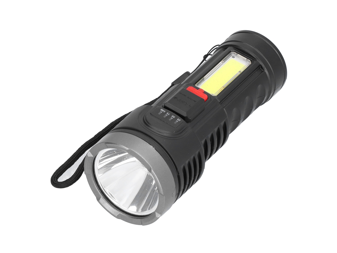 Linterna LED USB recargable 2026, portátil, impermeable, multifuncional, para camping, emergencias, trabajo, luz brillante.