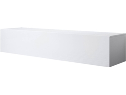 Mueble TV MÓVEIS BONITOS Luke H2 (160x40x30 cm - Blanco - Melamina)