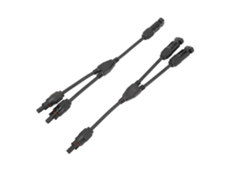 Cable En Y Paralelo 2 A 1, Conectores Solares, Adaptador Para Panel Solar, Kit De 30 Cm