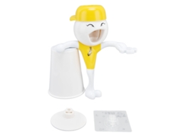 Soporte Para Cepillo De Dientes 3 En 1 Con Dispensador De Pasta De Dientes Y Vaso Infantil Con Dibujos Animados Para El Baño.