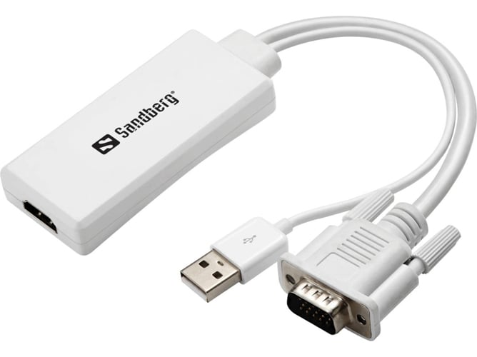 Adaptador HDMI SANDBERG (VGA -HDMI)