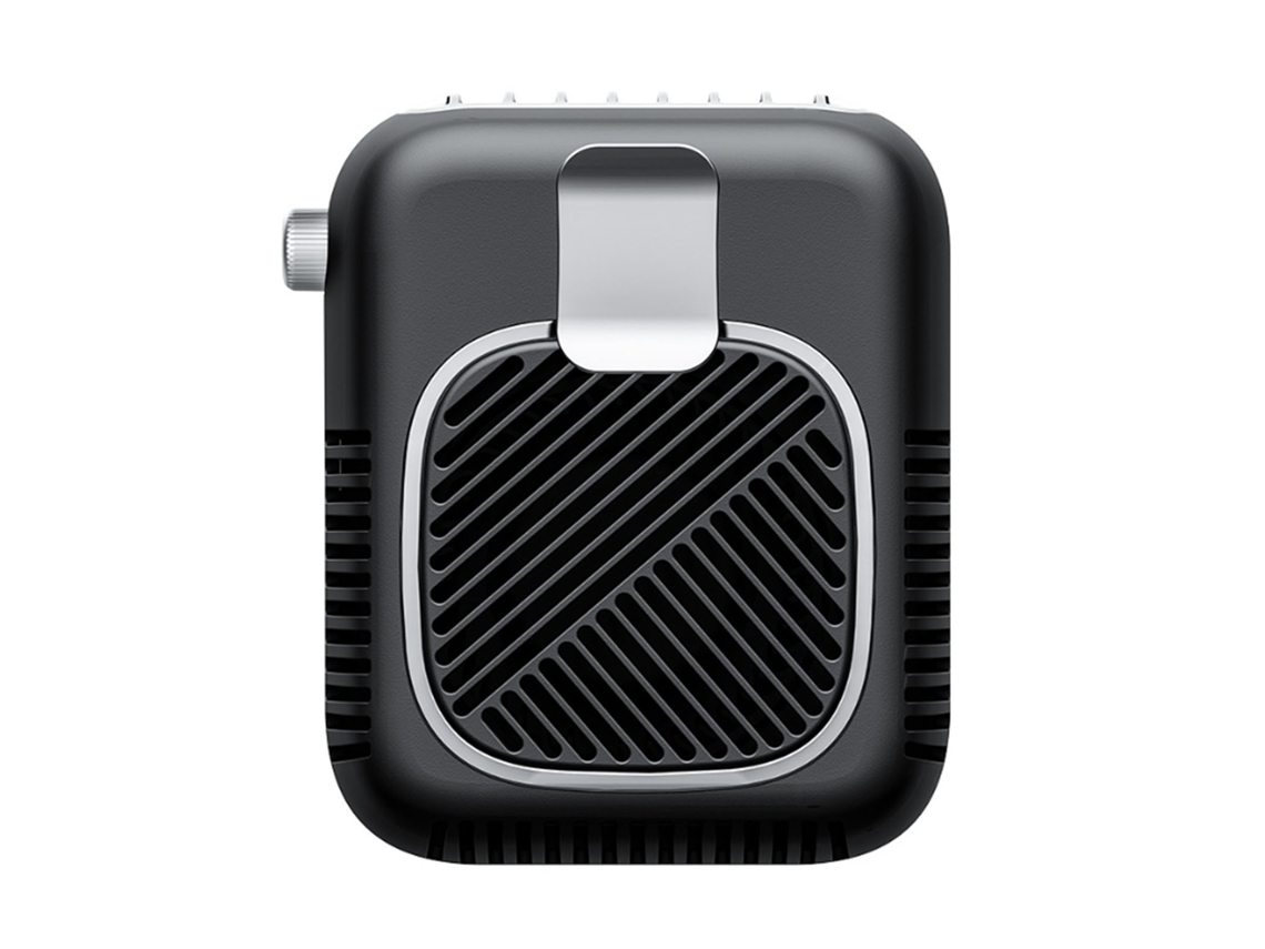 Ventilador Portátil De Cintura Con Clip Recargable Ajustable Para Uso En Exteriores Y Edificios.