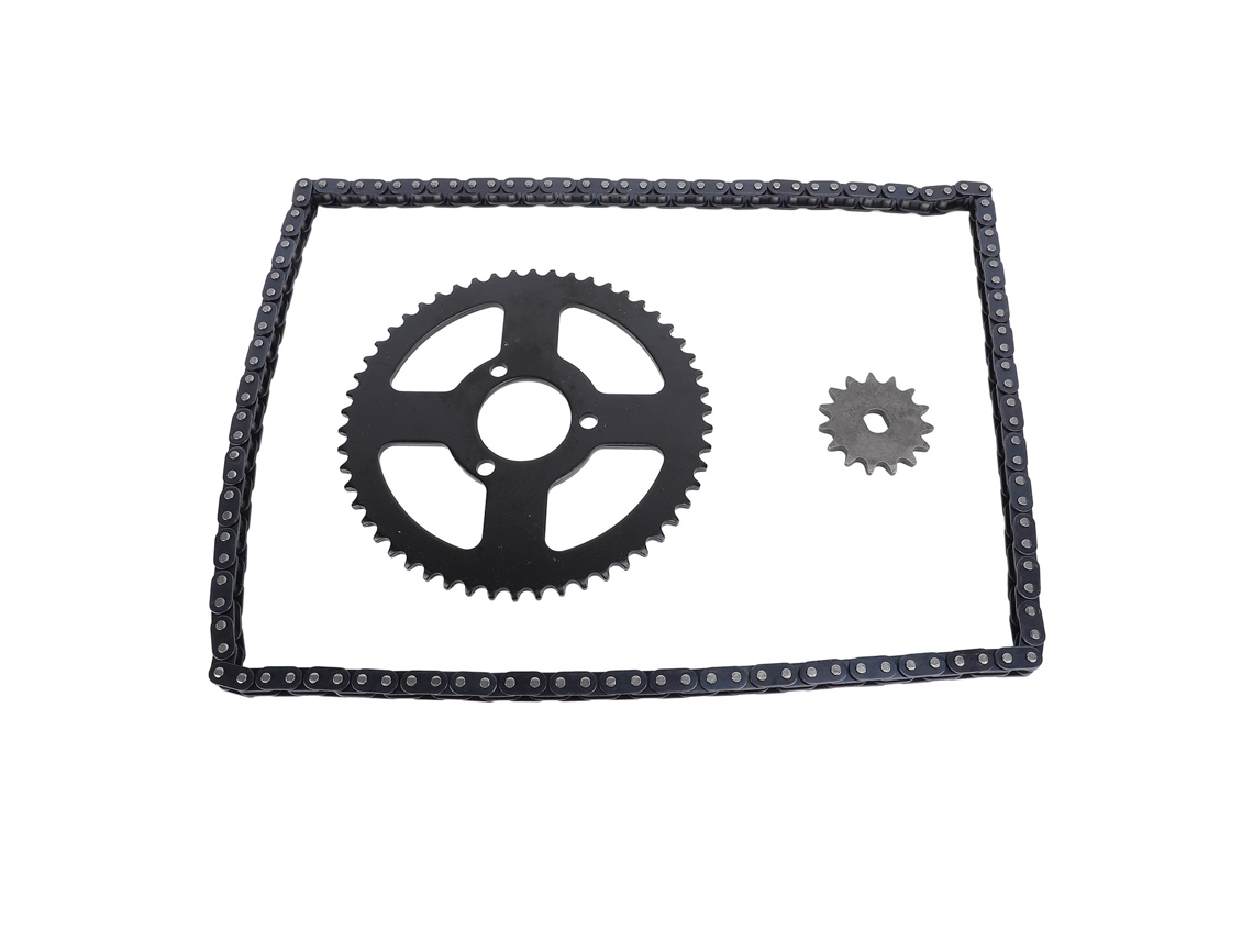 2026-kit Piñón Cadena Delantera Trasera T8f 54t 15t 120 Eslabones Para Motocicleta