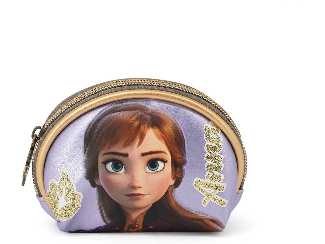 Monedero FROZEN 2 Element Oval (Morado - 9x11.5x4.5cm)