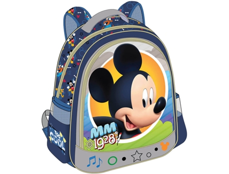 Mochila DISNEY Magnética Tripla 31 cm Mickey