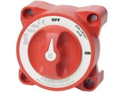 Interruptor BLUE SEA E-Series Battery Swtich On/Off Dual Circuit Rojo