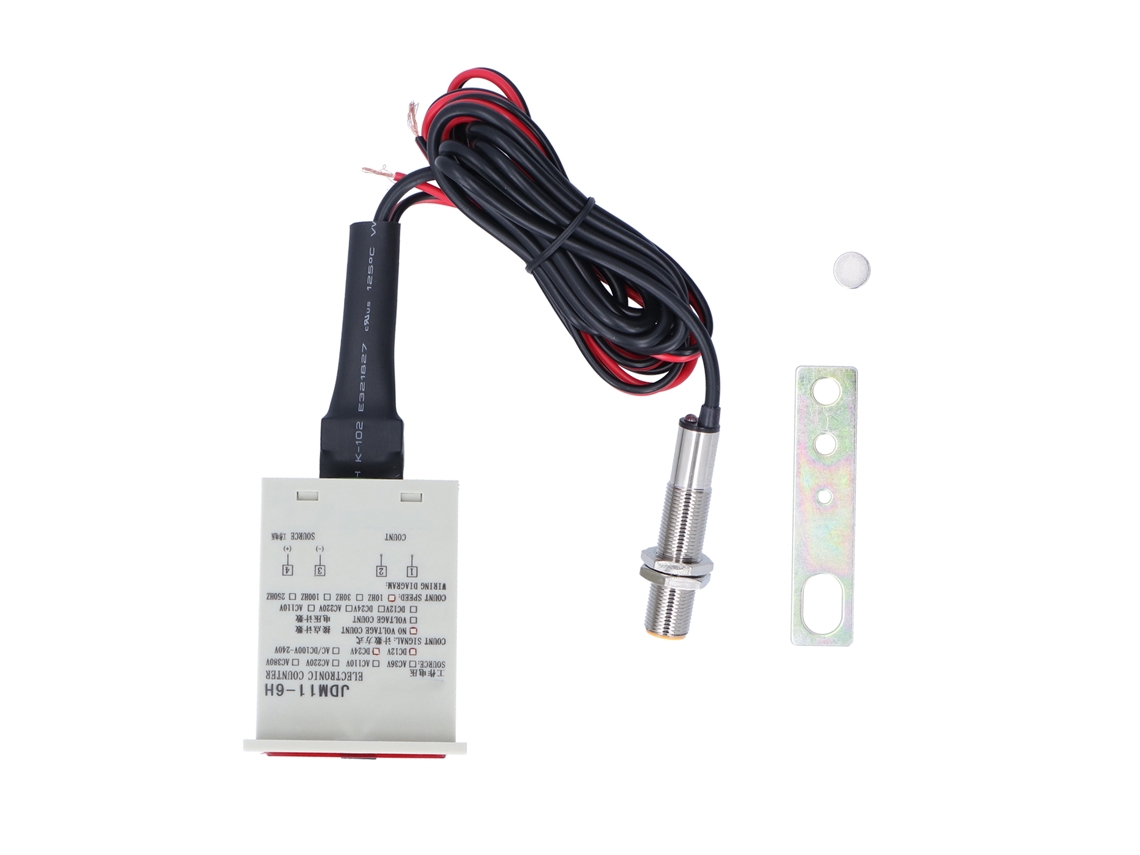 Contador De Panel Digital Industrial Con Sensor De Nivel Y Contacto Jdm11-6h Ac380v