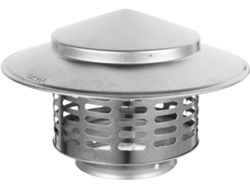 Cubierta para chimenea de acero inoxidable 304, 75 mm de espesor, impermeable y resistente a la lluvia. SFUSHOS