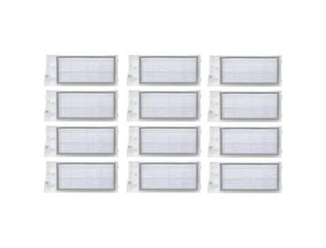 Filtro hepa 12pcs para roidmi eve plus acessórios aspirador de pó