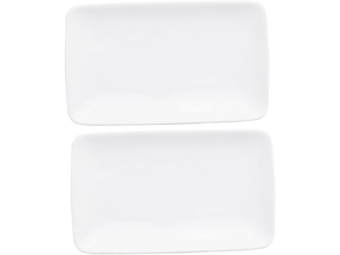 Bandejas De Cerámica De 2 Piezas Para Joyas Y Pequeños Objetos Decorativos, Aperitivos, Postres Y Más.