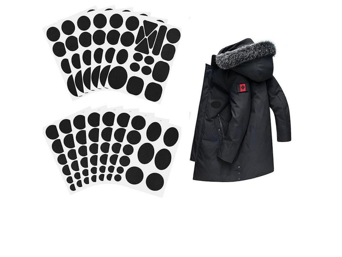 6 Parches Autoadhesivos Cwv Para Reparar Chaquetas De Cuero Sin Dejar Rastro.