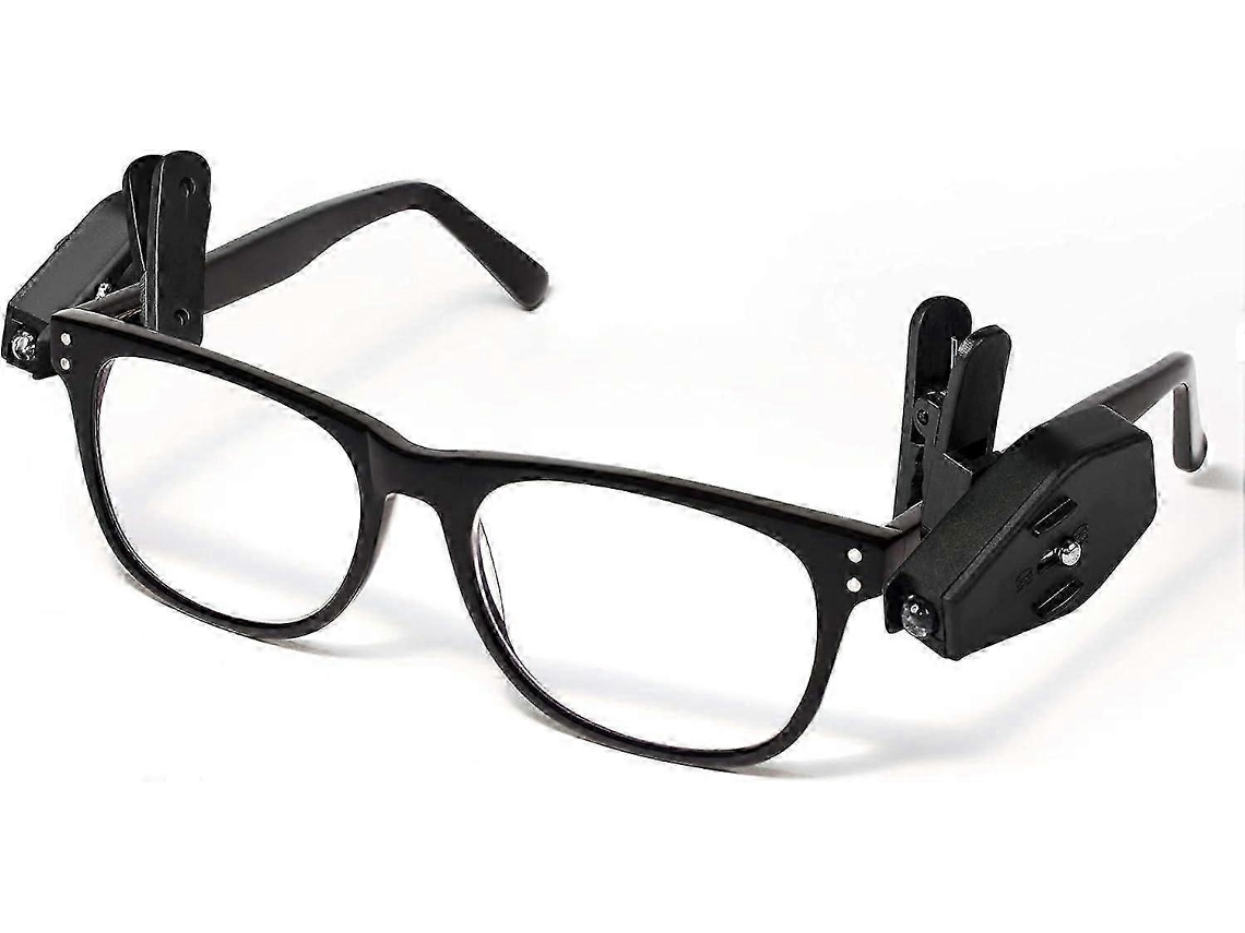 Mini luz LED de lectura para gafas, accesorio LED con clip, práctica para leer o concentrarse, Nostalgia88