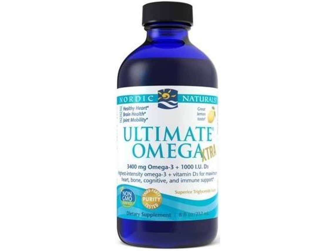 Té NORDIC NATURALS Ultimate Omega Xtra Limão (237 ml)