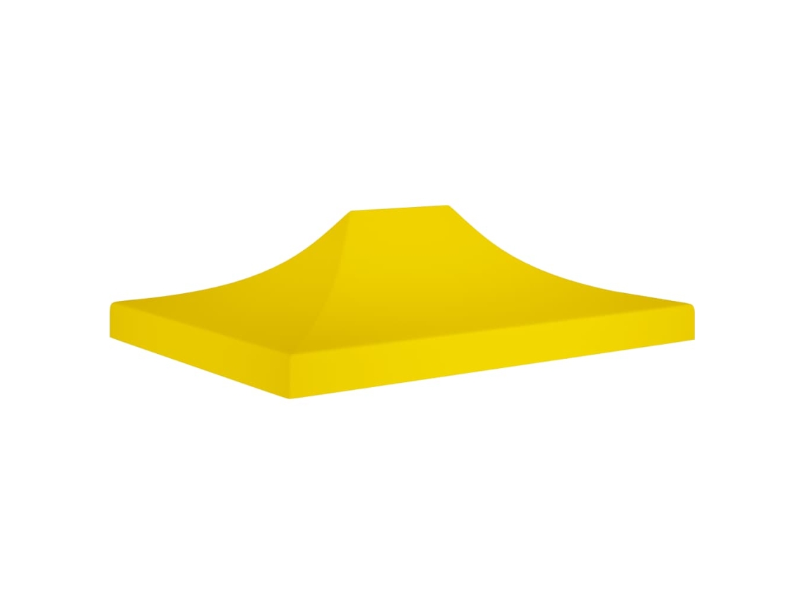 Techo De Carpa Para Celebraciones Amarillo 4x3 M 270 G/m²