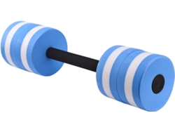 Haltère Flottant Bleu Eva, Equipo De Aerobic Acuático Para Ejercicios En Piscina, 29,9x5,9x5,9